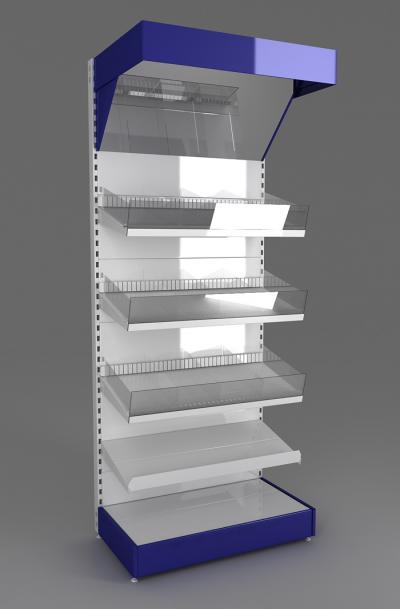 Кондитерский стеллаж для магазина