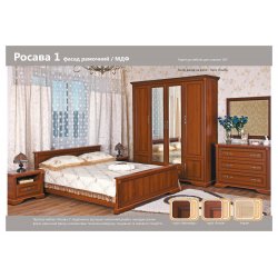 Спальня Росава 1 (рамочный фасад)