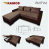 Угловой диван Рантум (Кайрос)