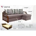 Диван угловой Скил B