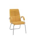 Конференц-стул Galaxy / Галакси Steel CFA LB chrome (Новый стиль)