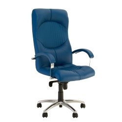 Кресло руководителя Germes / Гермес Steel chrome Comfort (Новый стиль)