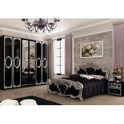 Спальня Реджина Black Silver (Миро-Марк)