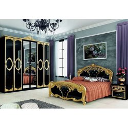 Спальня Реджина Gold Black (Миро-Марк)