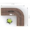 Стойка администратора Прайм 12 (М-Концепт)